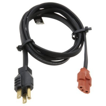 ZEROSTART Replacement Cord - 120V, Straight, Silicone, Peanut Shaped Heater Terminal, 5' 1.5M Long 3600005